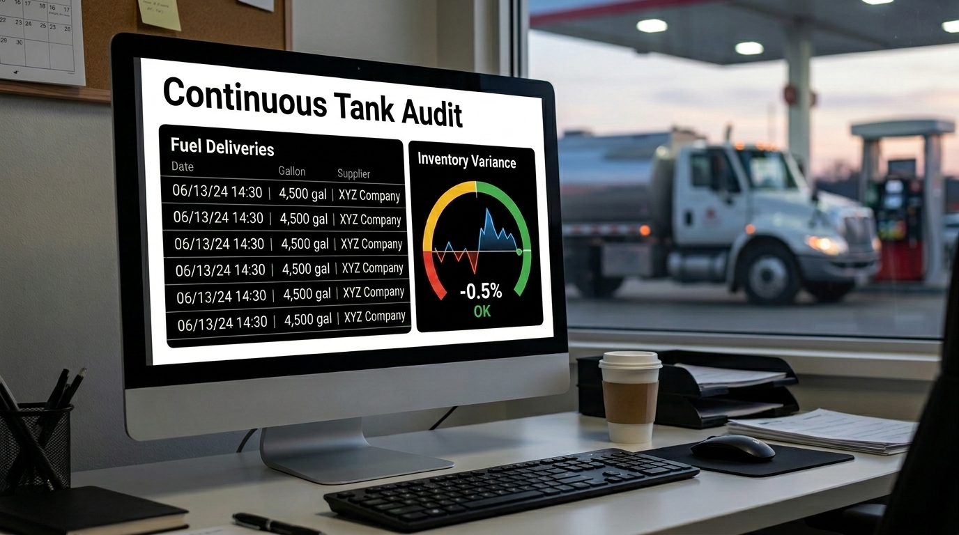 Continuous Tank Auditing